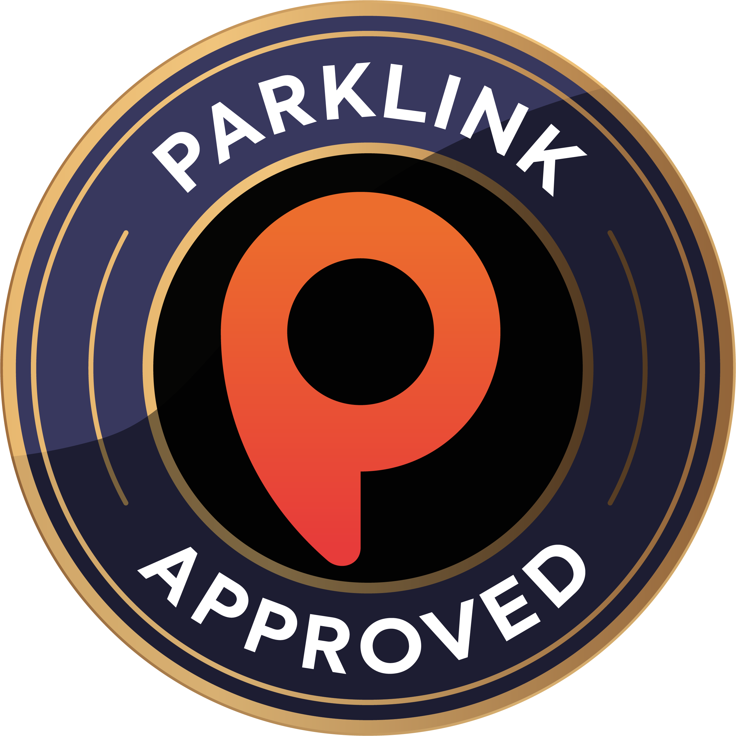 Parklink Approved Badge