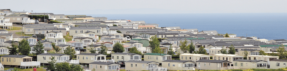 static caravan park