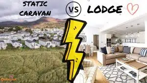 Static caravan or lodge