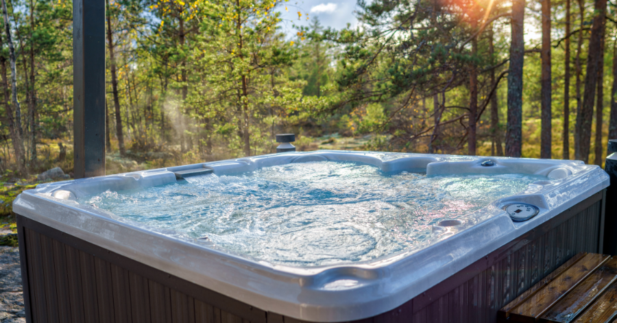 hot tub lodges Ullswater Heights