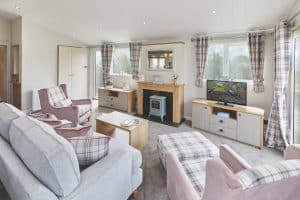 Beautiful modern double unit lodge. Northumberland – Amble – Beach access
