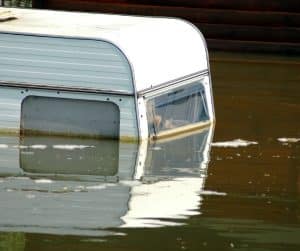 caravan flood