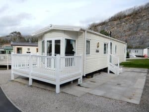 Lovely Pre owned Static Caravan Close On Edge Of Lake District