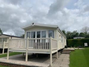 Willerby Atlanta with decking included