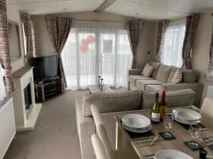 Grovewood Lux 2 bed luxury static for sale at Amble Links