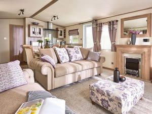Beautiful single unit lodge ABI Beaumont 2018 for sale by the sea