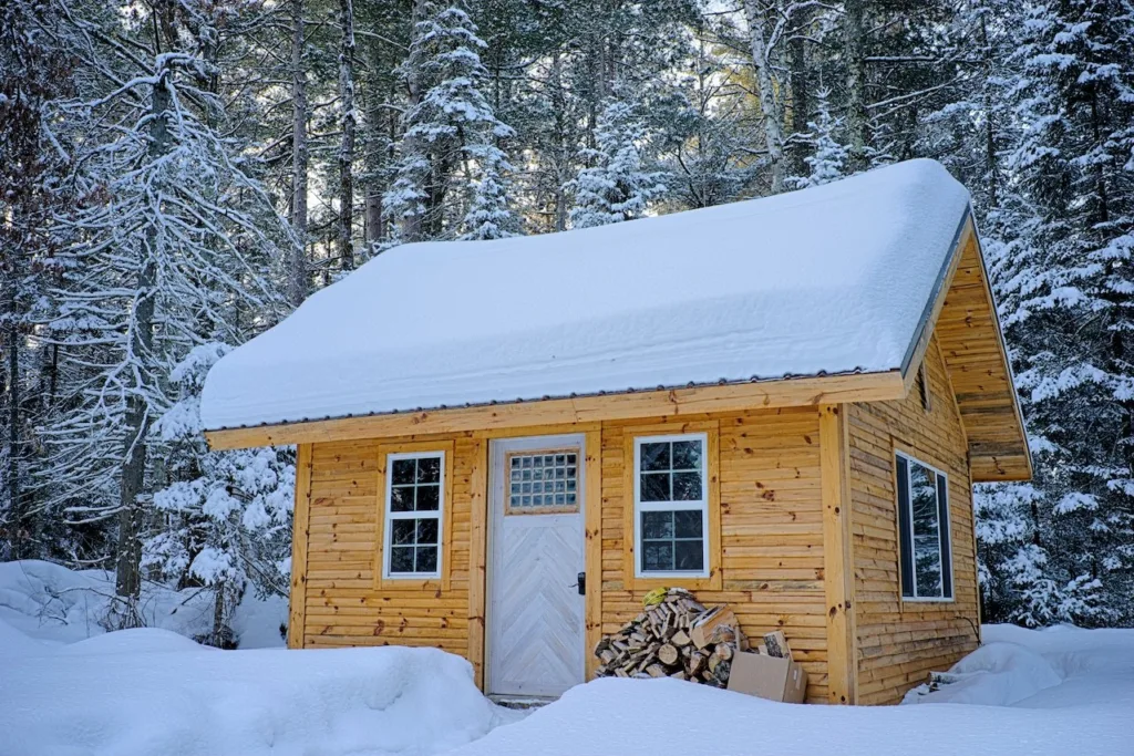 Lodges for sale, Woodland cabin for sale