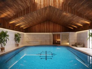 bude lodges for sale indoor pool