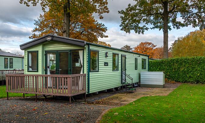 ABI Hereford - Lovely spacious holiday home with an enclosed from decking
