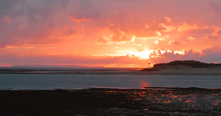 Bideford Bay caravan view