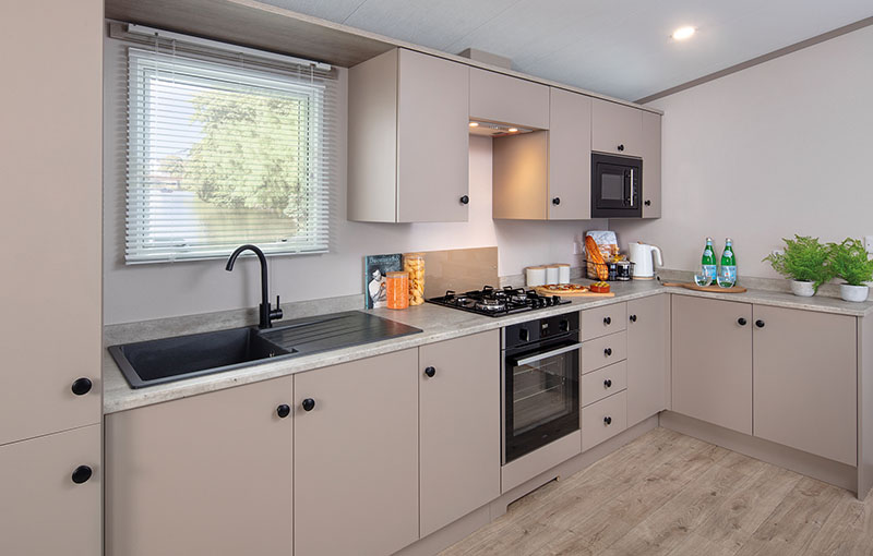 static caravan kitchen