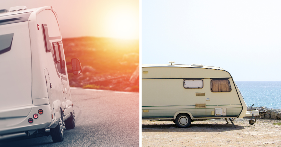 new vs pre owned caravans