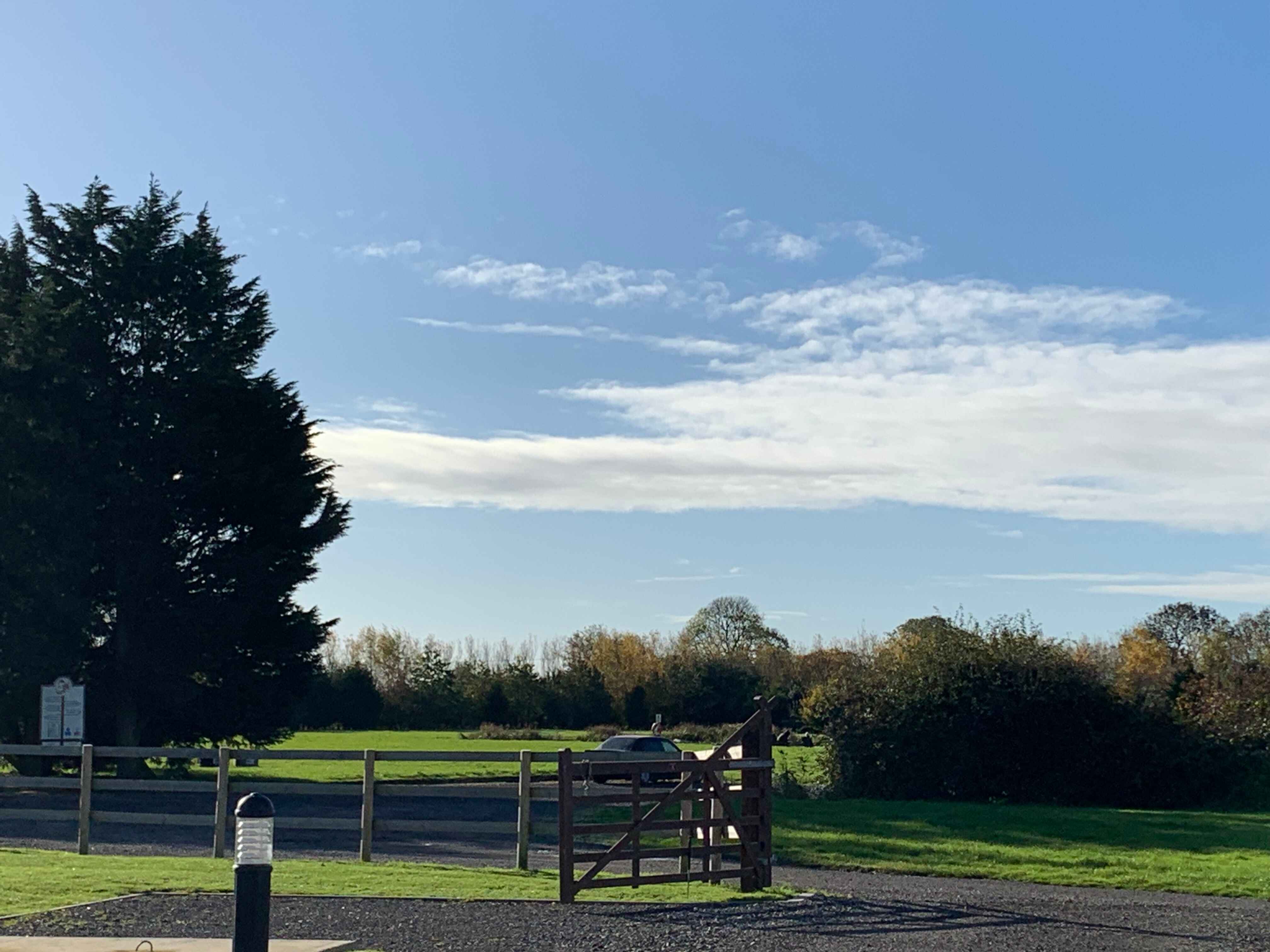 Lincolnshire countryside caravans