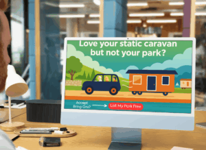 moving static caravan guide