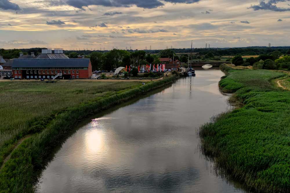 Church farm holiday park views